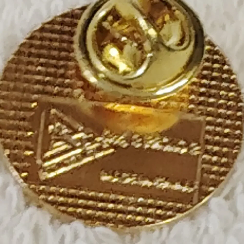 VTG Secret Society of Happy People Lapel Pin,  Enamel 7/8